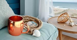 Mules de Moscou en cuivre massif Koi Mugs en cuivre massif pur sans doublure Tasse en cuivre lisse de 16 oz - Product Image 5