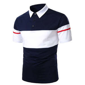 Camisa de manga corta ajustada para hombre, Polo personalizado de Color sólido, a prueba de retracción, de secado rápido, novedad - Product Image 5