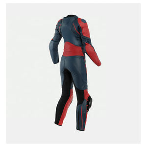 Combinaison de course de moto sur mesure pour femmes vêtements de moto en cuir respirant avec deux tartes de vente chaude - Product Image 2