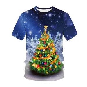 T-shirt à imprimé flocon de neige pour hommes personnalisé pour femmes T-shirt doux pour la famille pour filles Tops Tee Short SleeveT-shirt pour hommes - Product Image 5