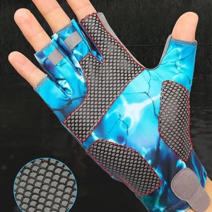 Vente en gros Gants de pêche à la mouche avec protection solaire sans doigts personnalisés Gants de pêche Uv50 + pour hommes et femmes - Product Image 3