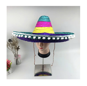 Classic Mexican Style <b>Hat</b> Sombrero for Party and Cultural Decoration - Product Image 1