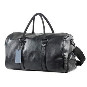 Sac de sport pour homme, sac à bandoulière tendance, sac de voyage en cuir PU pour homme, sac de voyage de grande capacité, sac de sport - Product Image 3