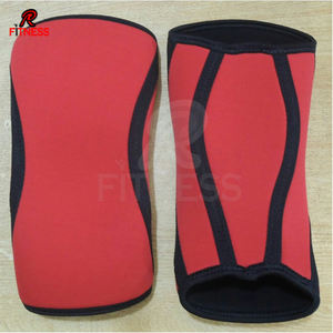 Manchons de compression pour genoux rembourrés en néoprène respirant pour les sports, la lutte, le volley-ball, le basketball, unisexe - Product Image 4