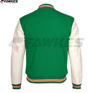<b>Varsity</b> <b>Jacket</b> <b>Men</b> With Leather Sleeves - Casual High School Letterman Baseball <b>Bomber</b> <b>Jackets</b> For <b>Men</b> - Product Image 4