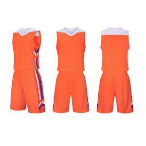 Maillots et shorts de basket-ball pour hommes, jeunes et femmes, imprimés par sublimation, réversibles, équipement sportif d'équipe - Product Image 3