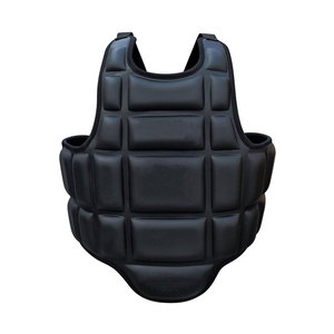 อุปกรณ์ป้องกันหน้าอกตามสั่งทำจากหนังศิลปะการต่อสู้ป้องกันตัวแบบมืออาชีพ - Product Image 3