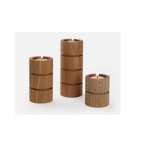 Bougeoir de Noël en bois pour porte de maison Produit en bois Offre Spéciale Couleur naturelle Décoration d'hôtel Bougeoir en bois à vendre - Product Image 5