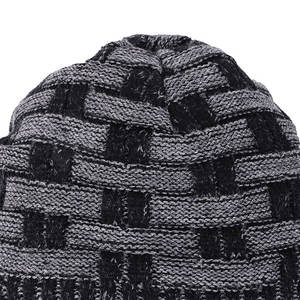 Bonnets en tricot personnalisés en gros pour adultes, bonnets d'hiver en acrylique de haute qualité avec logo brodé, doux et chauds - Product Image 6