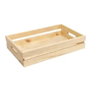 Wholesale Price Variety Acacia Wood Appetizer Snack Tea Coffee Serving Tray for Food
