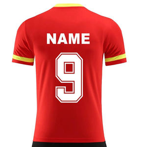 <b>Red</b> Black Combination <b>Football</b> Kits Quick Dry Soccer Wear Men <b>Football</b> Jerseys <b>Football</b> Uniforms Kids Soccer Jersey Soccer Shirt - Product Image 6