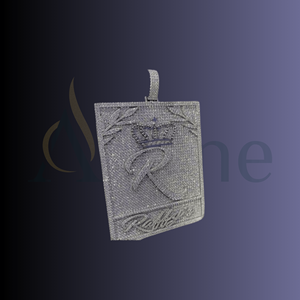 Cadena de cuerda gruesa para hombre con COLLAR COLGANTE en diseño de estilo romano vintage - Product Image 1