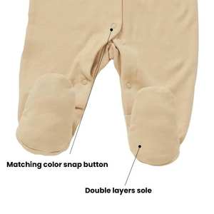 รอมเปอร์นุ่มพิเศษสำหรับเด็กทารกมีกระดุมติด - Product Image 6