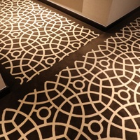 Tapis de luxe moderne imprimé en nylon, idéal pour couloirs et allées d'hôtel, à prix avantageux et très vendu