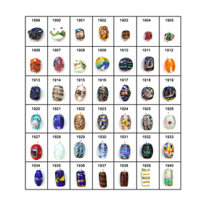 Las cuentas de cristal de lujo de Murano más vendidas para la fabricación de joyas y pulseras atractivas que buscan entusiastas de la joyería - Product Image 1