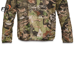 Chaqueta cortavientos impermeable personalizada, deportiva, táctica, de invierno, para caza, con sublimación de camuflaje. - Product Image 6