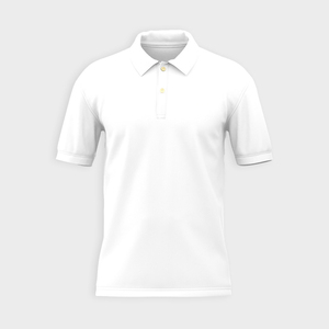 Polo personalizable de 100% algodón para hombre, producto de tejido de punto de alta calidad - Product Image 3