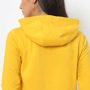 New Hot Selling Blank Oversized Hoodie <b>For</b> <b>Women</b> 100% Cotton Material Breathable Heavy <b>weight</b> Custom Logo Winter Wear - Product Image 5