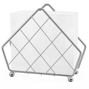 Soporte para servilletas de acero inoxidable, accesorio de cocina, rollo de pañuelos, precio al por mayor, asequible de fábrica - Product Image 2