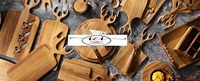 Hot Selling Moeras Hert Houten Hakblok Thuis Keuken Hout Snijplank Serveren Voor Groenten Fruit Groente Gereedschap