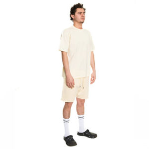 Shorts de sport pour hommes en coton éponge avec logo personnalisé, style hip-hop, populaires, streetwear, shorts de sport surdimensionnés, essentiels pour hommes - Product Image 6