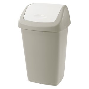 Pattumiera (9Lt) couvercle basculant AURORA Tortora 8101386ACE - Product Image 1