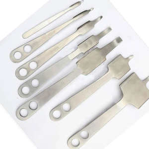 ชุดเครื่องมือผ่าตัดแบบดึงกลับ Hohmann 7 ชิ้น ผลิตจากเหล็กกล้าไร้สนิมเยอรมัน เครื่องมือศัลยกรรมกระดูกและข้อ ใช้งานด้วยมือ ใช้ซ้ำได้ เป็นมิตรกับสิ่งแวดล้อม คุณภาพดีที่สุด - Product Image 2