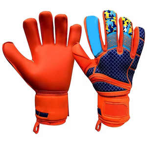 Meilleurs gants de gardien de but de football en latex personnalisables, gants de gardien de but de football professionnels, entraînement, match, rembourrage, adhérence, OEM - Product Image 1