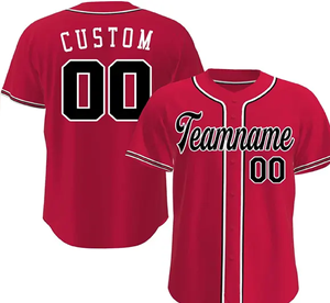 <b>Short</b>-<b>Sleeved</b> Baseball Shirt <b>Cardigan</b> Loose Sports Custom Uniform Set Loose T-shirt Baseball Uniform - Buy Customized Baseball - Product Image 5