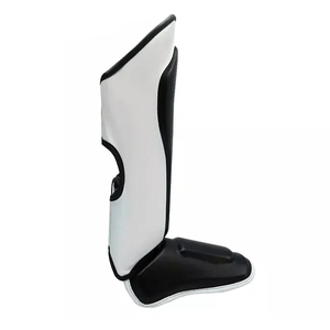 Personalizado sublimación MMA diseño PU cuero karate Muay Thai kickboxing rodilla boxeo deportes espinilleras - Product Image 4