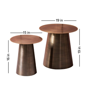 Taburete antiguo elegante con nuevo diseño, mesa auxiliar de moda para decoración moderna para sala de estar, muebles de Venta caliente para interiores elegantes - Product Image 5