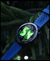 Bluetooth GPS Deportes T92 Doble Pago Brújula Barómetro 1,43 AMOLED Smartwatch al aire libre