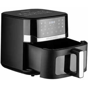 Freidora de Aire Eléctrica Arthur Martin de 1800W, Control Digital Moderno, Doble Cesta, Capacidad de 10L, Plástico y Acero Inoxidable, Accesorios de 12L - Product Image 4