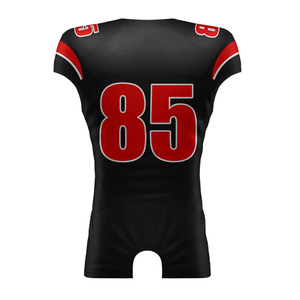 Camiseta corta de talla grande con logotipo personalizado sublimado al mejor precio para mujer, camiseta de fútbol americano de malla personalizada, uniforme de fútbol americano - Product Image 2