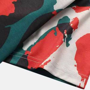 Venta caliente camiseta de sublimación sólida último diseño transpirable 100% poliéster respetuoso con el medio ambiente Camiseta de manga corta de verano para hombres - Product Image 5