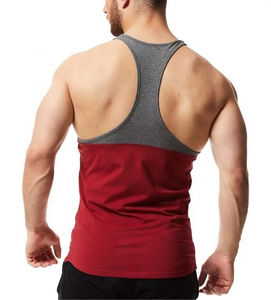 Wholesale Custom Cotton Stringer Gym <b>Vest</b> Fitness Singlet Workout <b>Muscle</b> Bodybuilding Men's Tank Top - Product Image 2