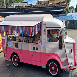 Camioneta Citreonn, Food Truck Móvil con Doble Eje Tándem, Espacio de Preparación, Características Resistentes a la Oxidación, Servicio de Catering al Aire Libre, Estilo Clásico Vintage - Product Image 1