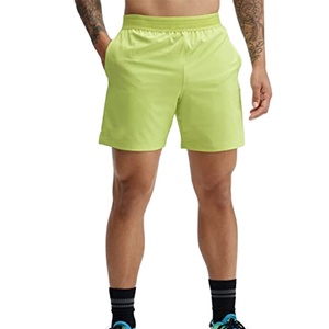 Pantalones Cortos Casuales Personalizados para Hombre, Ligeros, Cómodos, Sólidos, 100% Nailon, Tela de Lona, Cintura Elástica, Bolsillos, Resistentes al Viento - Product Image 4