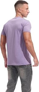 Men's Casual Short Sleeve T-Shirt 100% Cotton Custom <b>Logo</b> Breathable Solid Custom Dyed Print Front <b>Logo</b> Loose Fit Latest Design - Product Image 5