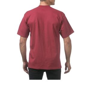 Camiseta de Hombre de Alta Calidad 100% Algodón, Color Sólido, Estampado Gráfico Personalizado en la Parte Delantera, Cuello Redondo, Tejido de Punto, Ecológica, 220 GSM - Product Image 3