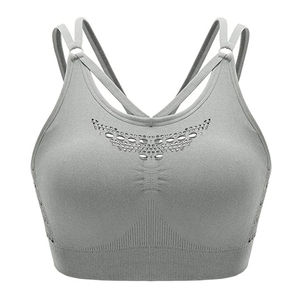 Soutien-gorge de sport Fitness de soutien femmes course Sport Gym entraînement exercice femmes sueur respirant Sport soutien-gorge fabriqué au Pakistan - Product Image 1