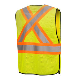 2026 Hi-vis Waterproof Windproof PU Jacket Customized High Quality Warm Vest for Men Reflective <b>Safety</b> Clothing <b>Safety</b> Vest - Product Image 3