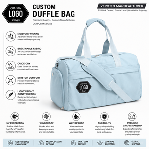 Premium Quilted Nylon <b>Travel</b> <b>Duffel</b> <b>Bag</b> Large Capacity Water Resistant Weekend With Shoulder Strap Gym Fitness Use <b>Duffel</b> <b>Bag</b> - Product Image 5