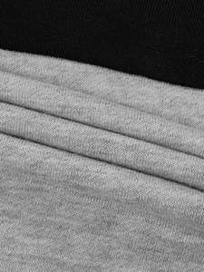 เสื้อครอปแขนยาวลำลองของผู้หญิงเสื้อมีฮู้ดผ้าฟลีซเสื้อสวมหัวมีชายเสื้อสเวตเชิ้ตแฟชั่นขนาด XS - Product Image 6