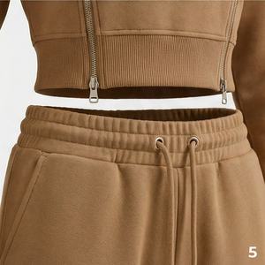 Chándal Deportivo para Mujer, Último Diseño, 100% Algodón, para Gimnasio, Atletismo, Correr, Trotar, Suave - Product Image 5