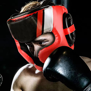 Casques de boxe professionnels unisexes à succès, logo personnalisé, protection de la tête pour les arts martiaux, vente en gros - Product Image 4