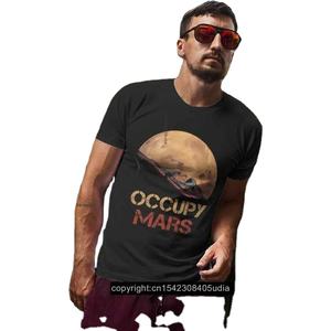 Mars Explorer Rounded Neck Fitness <b>Tshirt</b> Breathable Microfiber Slim Fitted Classic Printing <b>Tshirt</b> Great America - Product Image 3