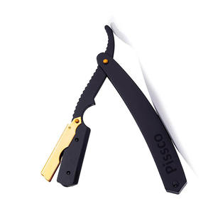 Top Quality Manufacturer and Supplier Pissco For Straight Barber Razor Holders Folding <b>Safety</b> Barber Shaving Knife - Product Image 5