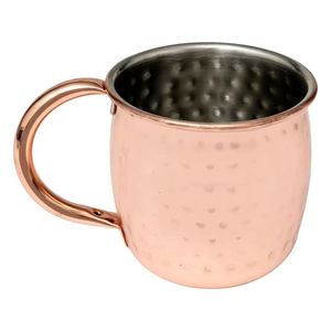 Wholesale <b>Big</b> Moscow Stainless Steel Mule <b>Mug</b> Copper Drinking Cup Material Classic Beer Cup for Bar Use and Accessories - Product Image 3