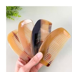 หวีฮอร์นธรรมชาติสำหรับรองรับการเจริญเติบโตของเส้นผมหวี100% - Product Image 4